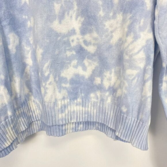 RD Style Blue and White Tie Dye V neck Swe… - Picture 3 of 5